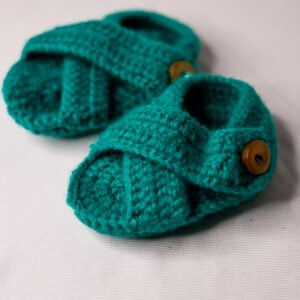 Adorable Handmade Baby Crochet Sandals – Perfect for Little Feet”